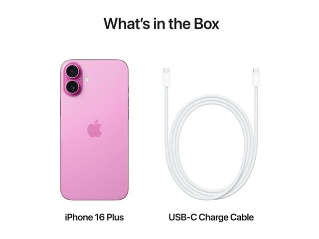 Apple iPhone 16 Plus - pink - 5G smartphone - 128 GB - GSM — view 2