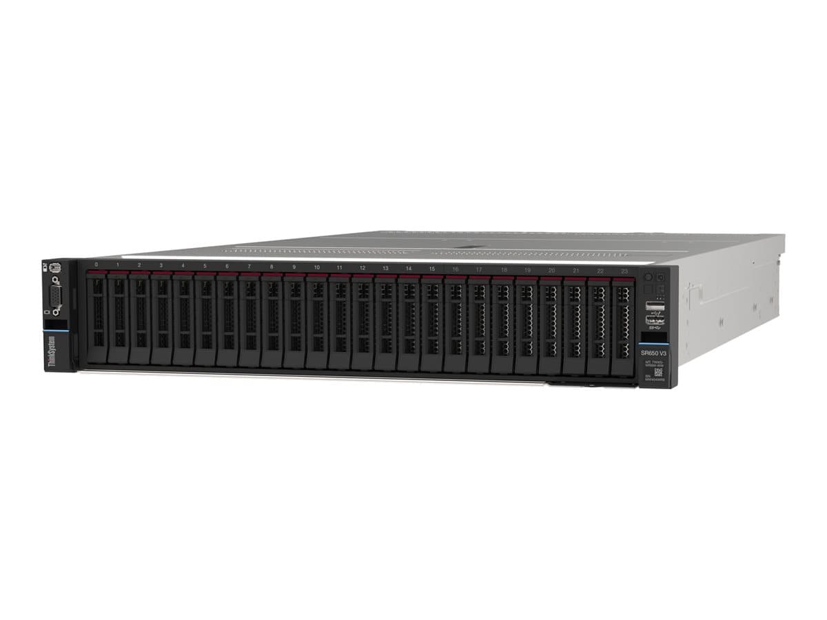 Lenovo ThinkSystem SR650 V3 - rack-mountable Xeon Silver 4509Y 2.6 GHz - 32 GB - no HDD
