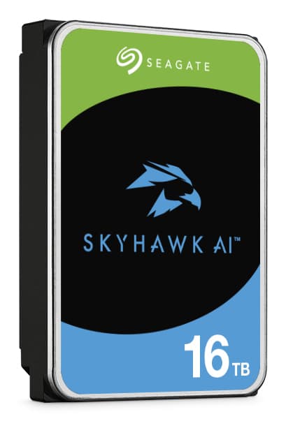 Seagate SkyHawk AI ST16000VE005 - hard drive - 16 TB - SATA 6Gb/s — view 2