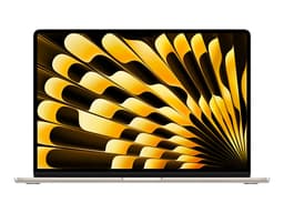 MacBook Air 15inch M3 chip with 8-core CPU and 10-core GPU 16GB RAM 256GB SSD Starlight Z1JB