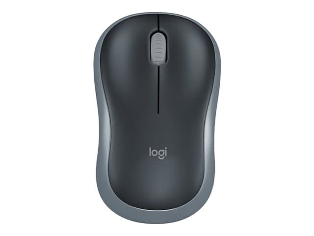 Logitech M185 - mouse - 2.4 GHz - grey — view 3