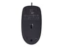 Logitech M100 - mouse - full size - USB - black thumbnail 4