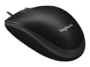 Logitech B100 - mouse - USB - black thumbnail 1