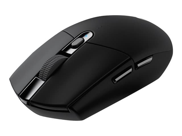 Logitech G G305 - mouse - 2.4 GHz - black — view 1