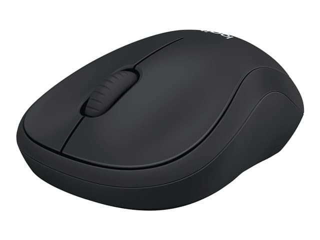 Logitech M220 Silent - mouse - 2.4 GHz - charcoal — view 3