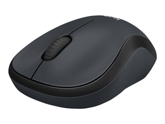Logitech M220 Silent - mouse - 2.4 GHz - charcoal — view 6