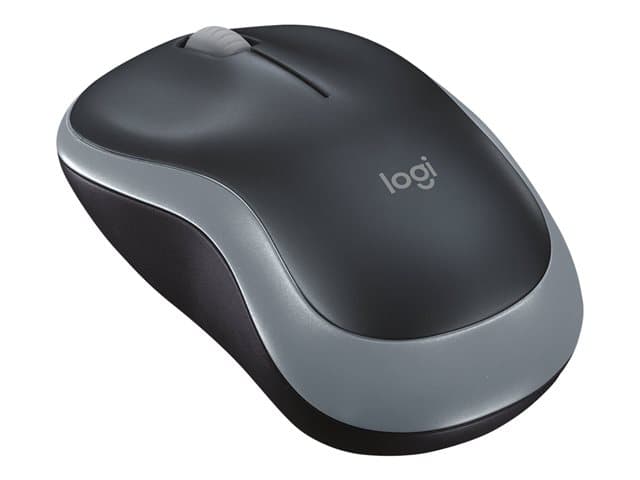 Logitech M185 - mouse - 2.4 GHz - grey — view 3