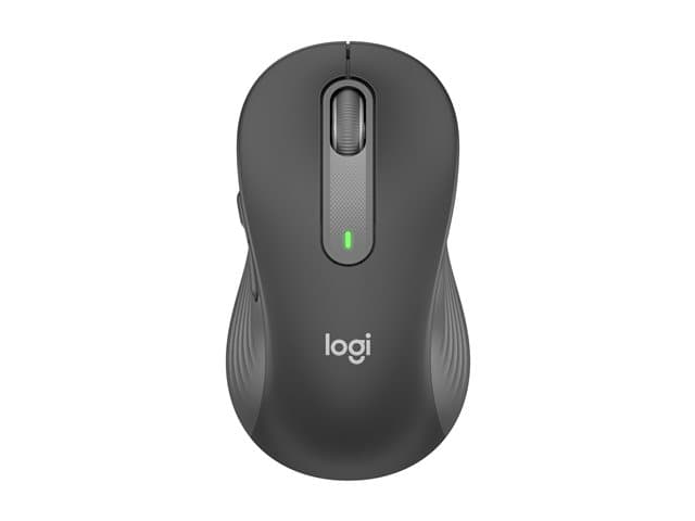 Logitech Signature M650 L for Business - mouse - 2.4 GHz, Bluetooth - graphite — view 3
