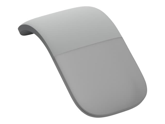 Microsoft Surface Arc Mouse - mouse - Bluetooth 4.1 - light grey — view 1