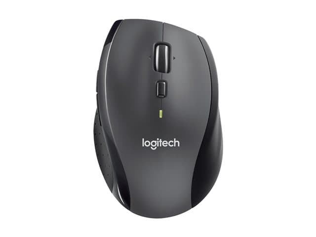 Logitech M705 - mouse - 2.4 GHz - grey — view 2