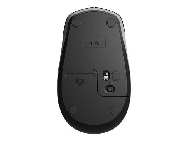 Logitech M190 - mouse - mid grey — view 6