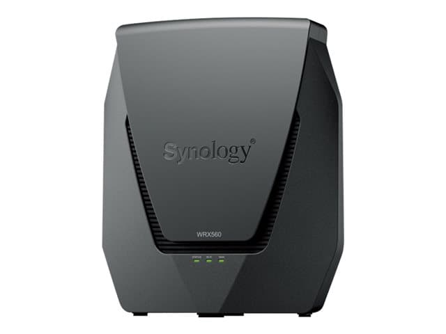 Synology WRX560 - wireless router - Wi-Fi 6 - desktop — view 1