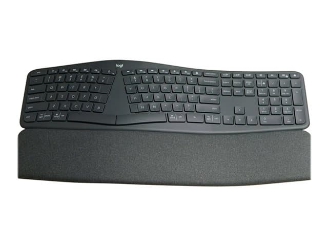 Logitech ERGO K860 - keyboard - QWERTY - UK - graphite Input Device — view 5