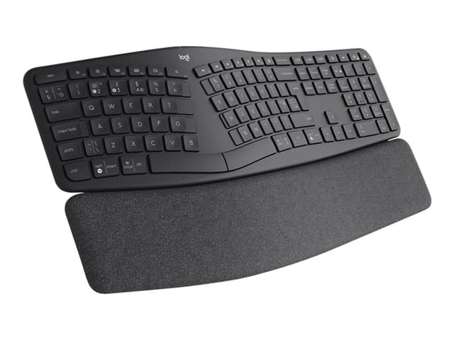 Logitech ERGO K860 - keyboard - QWERTY - UK - graphite Input Device — view 4
