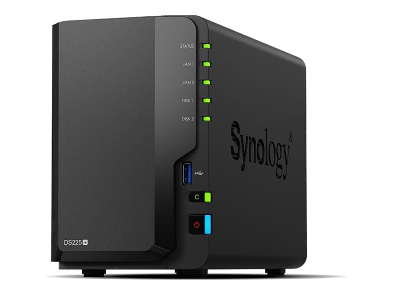 Synology Disk Station DS225+ - NAS server — view 1