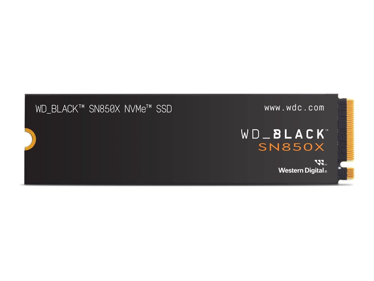 WD_BLACK SN850X WDS200T2X0E - SSD - 2 TB - PCIe 4.0 x4 (NVMe)