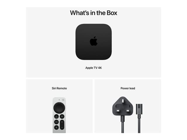 Apple TV 4K (Wi-Fi + Ethernet) 3rd generation - AV player — view 4