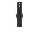 Apple Watch Series 11 (GPS) - jet black aluminium - smart watch with sport band - black - 64 GB thumbnail 2