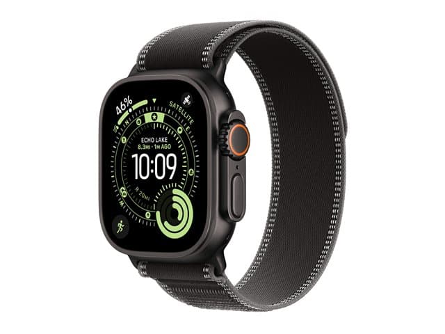 Apple Watch Ultra 3 - black titanium - Yes smart watch with Trail Loop - black/charcoal - 64 GB