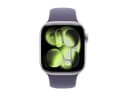 Apple Watch Series 11 (GPS) - silver aluminium - smart watch with sport band - purple fog - 64 GB thumbnail 3
