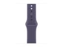 Apple Watch Series 11 (GPS) - silver aluminium - smart watch with sport band - purple fog - 64 GB thumbnail 2