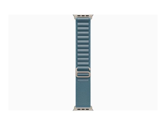 Apple Watch Ultra 3 - natural titanium - Yes smart watch with Alpine Loop - light blue - 64 GB — view 3