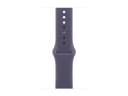 Apple Watch Series 11 (GPS) - silver aluminium - smart watch with sport band - purple fog - 64 GB thumbnail 2