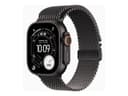 Apple Watch Ultra 3 - black titanium - Yes smart watch with milanese loop - black - 64 GB thumbnail 1