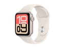 Apple Watch SE 3 (GPS + Cellular) - starlight aluminium - smart watch with sport band - starlight - 64 GB thumbnail 1