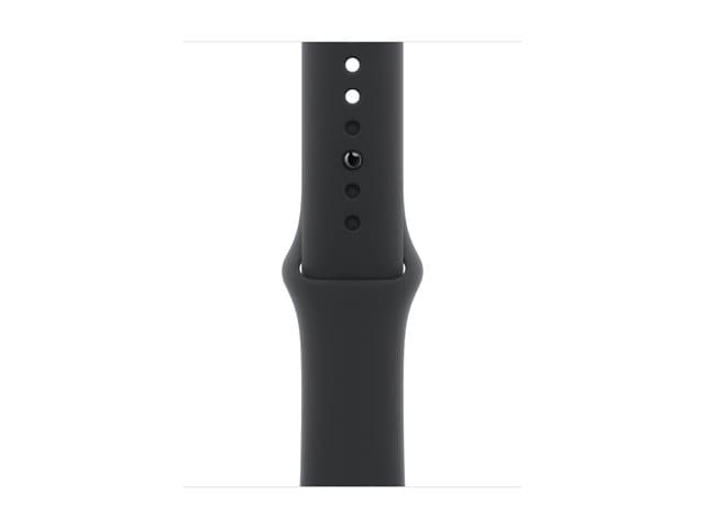 Apple Watch Series 11 (GPS + Cellular) - jet black aluminium - smart watch with sport band - black - 64 GB — view 3