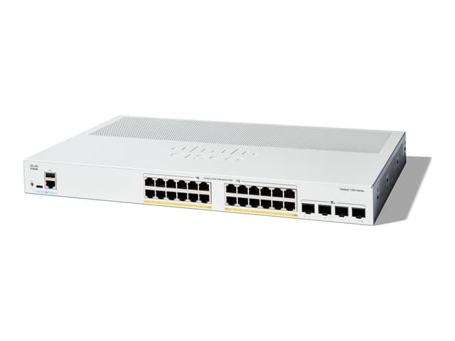 Cisco Catalyst 1300-24P-4X - switch - 24 ports - Managed - rack-mountable