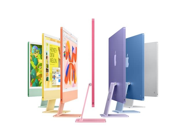 Allinone 24inch iMac with Retina 4.5K Display M4 chip with 10-Core CPU and 10-Core GPU 16GB RAM 256GB SSD Silver Z1EH — view 4