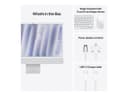Allinone 24inch iMac with Retina 4.5K Display M4 chip with 10-Core CPU and 10-Core GPU 16GB RAM 256GB SSD Silver Z1EH thumbnail 6