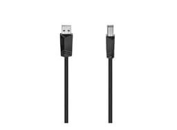 Hama USB Cable, USB 2.0, 480 Mbit/s, 1.5m, Black
