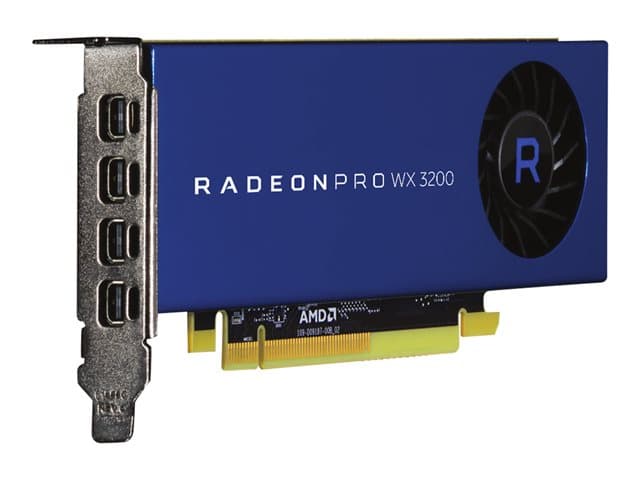 AMD Radeon Pro WX 3200 - graphics card - Radeon Pro WX 3200 - 4 GB — view 2