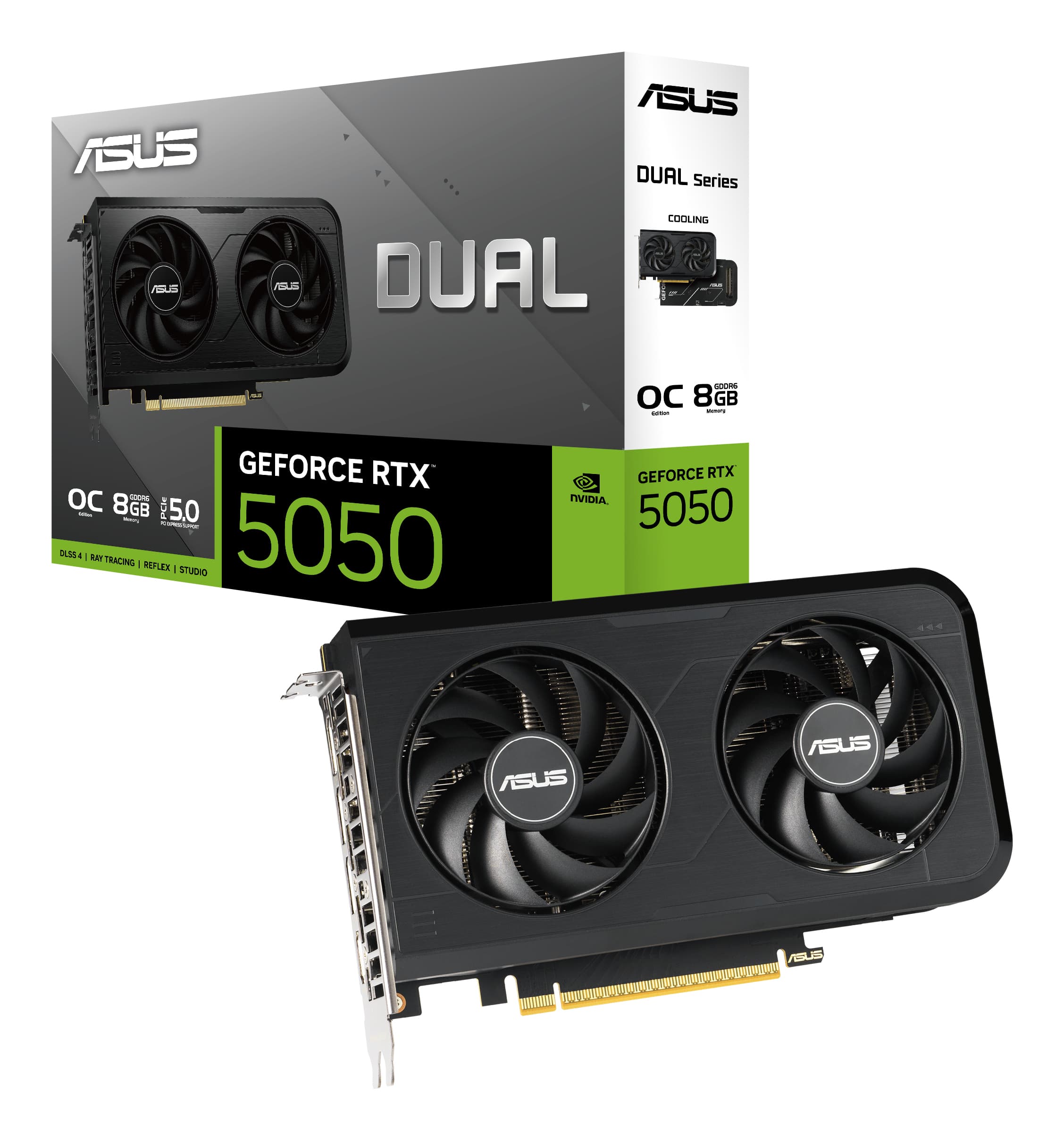 ASUS Dual - OC Edition - graphics card - GeForce RTX 5050 - 8 GB — view 12
