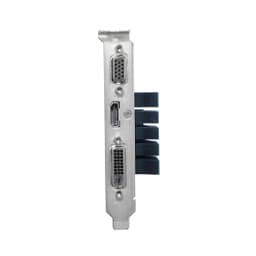 ASUS GeForce GT 710 EVO - Graphics card - GF GT 710 - 2 GB DDR3 - PCIe 2.0 low profile - DVI, HDMI, D-Sub - fanless