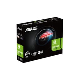 ASUS GeForce GT 710 EVO - Graphics card - GF GT 710 - 2 GB DDR3 - PCIe 2.0 low profile - DVI, HDMI, D-Sub - fanless