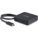 StarTech.com USB C Dock, Dual Monitor HDMI & DisplayPort 4K 30Hz, USB Type-C Laptop Docking Station 60W Power Delivery (PD), SD, 4-port USB-A 3.0 Hub, GbE, Audio, Thunderbolt 3 Compatible - USB 3.1 Gen 1 Dock (DK30CHDPPDUE) - Docking station - USB-C - HDMI, DP - 1GbE - 60 Watt thumbnail 2