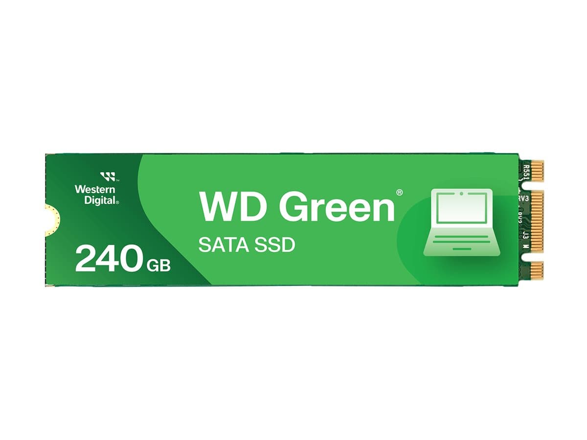 WD Green WDS240G3G0B - SSD - 240 GB - internal - M.2 2280 - SATA 6Gb/s
