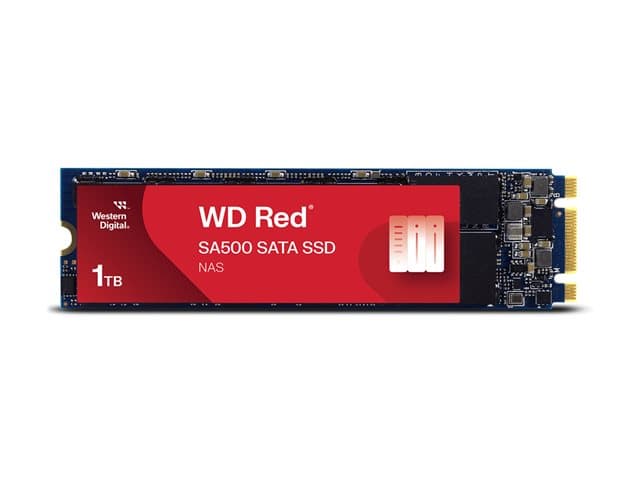WD Red SA500 WDS100T1R0B-68A4Z0 - SSD - 1 TB - internal - M.2 2280 - SATA 6Gb/s — view 2