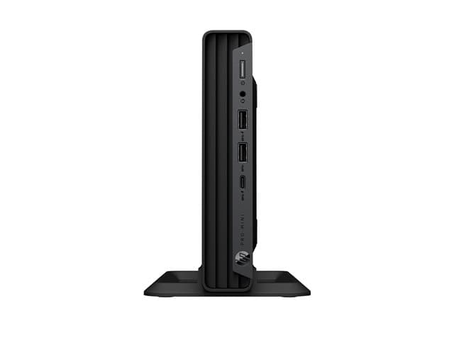 HP Pro 400 G9 - Mini Core i5 i5-14500T / up to 4.8 GHz - RAM 16 GB - SSD 512 GB - NVMe - UHD Graphics 770 - Gigabit Ethernet, IEEE 802.11ax (Wi-Fi 6E), Bluetooth 5.3 - Win 11 Pro - monitor: none - keyboard: UK - Smart Buy - with HP Wolf Pro Security Edition (1 year) — view 3