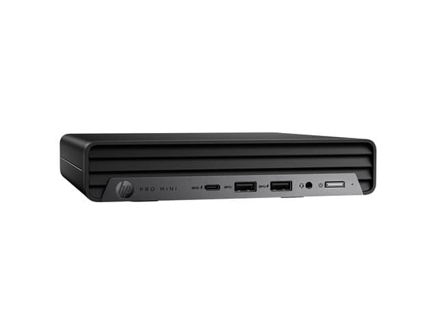 HP Pro 400 G9 - Mini Core i5 i5-14500T / up to 4.8 GHz - RAM 16 GB - SSD 512 GB - NVMe - UHD Graphics 770 - Gigabit Ethernet, IEEE 802.11ax (Wi-Fi 6E), Bluetooth 5.3 - Win 11 Pro - monitor: none - keyboard: UK - Smart Buy - with HP Wolf Pro Security Edition (1 year) — view 10