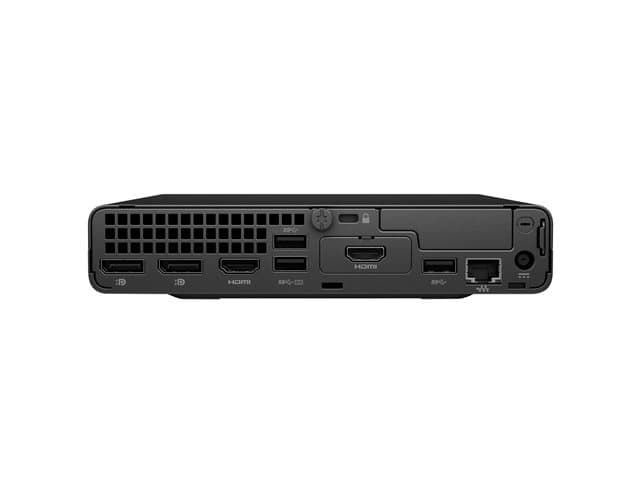 HP Pro 400 G9 - Mini Core i5 i5-14500T / up to 4.8 GHz - RAM 16 GB - SSD 512 GB - NVMe - UHD Graphics 770 - Gigabit Ethernet, IEEE 802.11ax (Wi-Fi 6E), Bluetooth 5.3 - Win 11 Pro - monitor: none - keyboard: UK - Smart Buy - with HP Wolf Pro Security Edition (1 year) — view 7