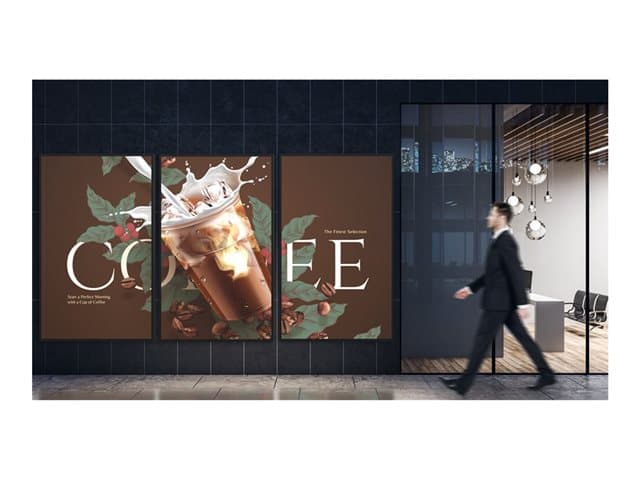 Optoma N3751K Digital signage flat panel 190.5 cm (75) LED Wi-Fi 450 cd/m² 4K Ultra HD Black Android 11 24/7" — view 3