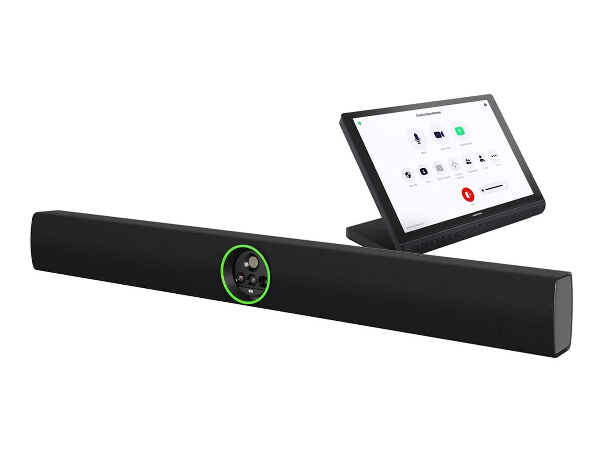 Crestron Flex Large Room Conference Solution with All-In-One Videobar 70 for Zoom Rooms® Software, International