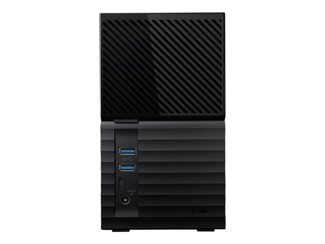 WD My Book Duo WDBFBE0240JBK - hard drive array — view 2