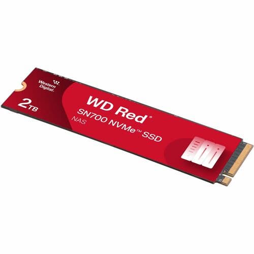 WD Red SN700 WDS200T1R0C-68BDK0 - SSD - 2 TB - internal - M.2 2280 - PCIe 3.0 x4 (NVMe)