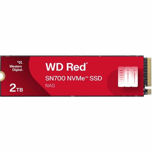WD Red SN700 WDS200T1R0C-68BDK0 - SSD - 2 TB - internal - M.2 2280 - PCIe 3.0 x4 (NVMe) — view 2