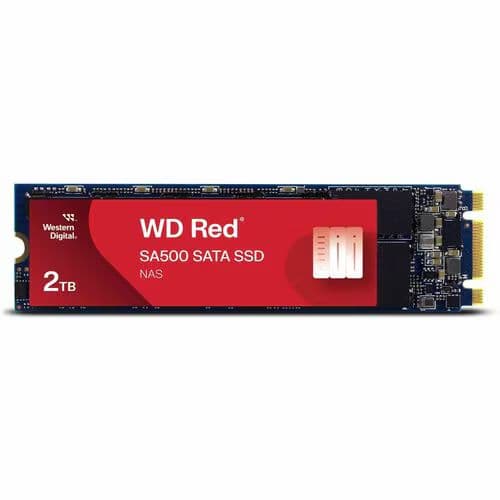 WD Red SA500 WDS200T1R0B-68A4Z0 - SSD - 2 TB - internal - M.2 2280 - SATA 6Gb/s — view 2